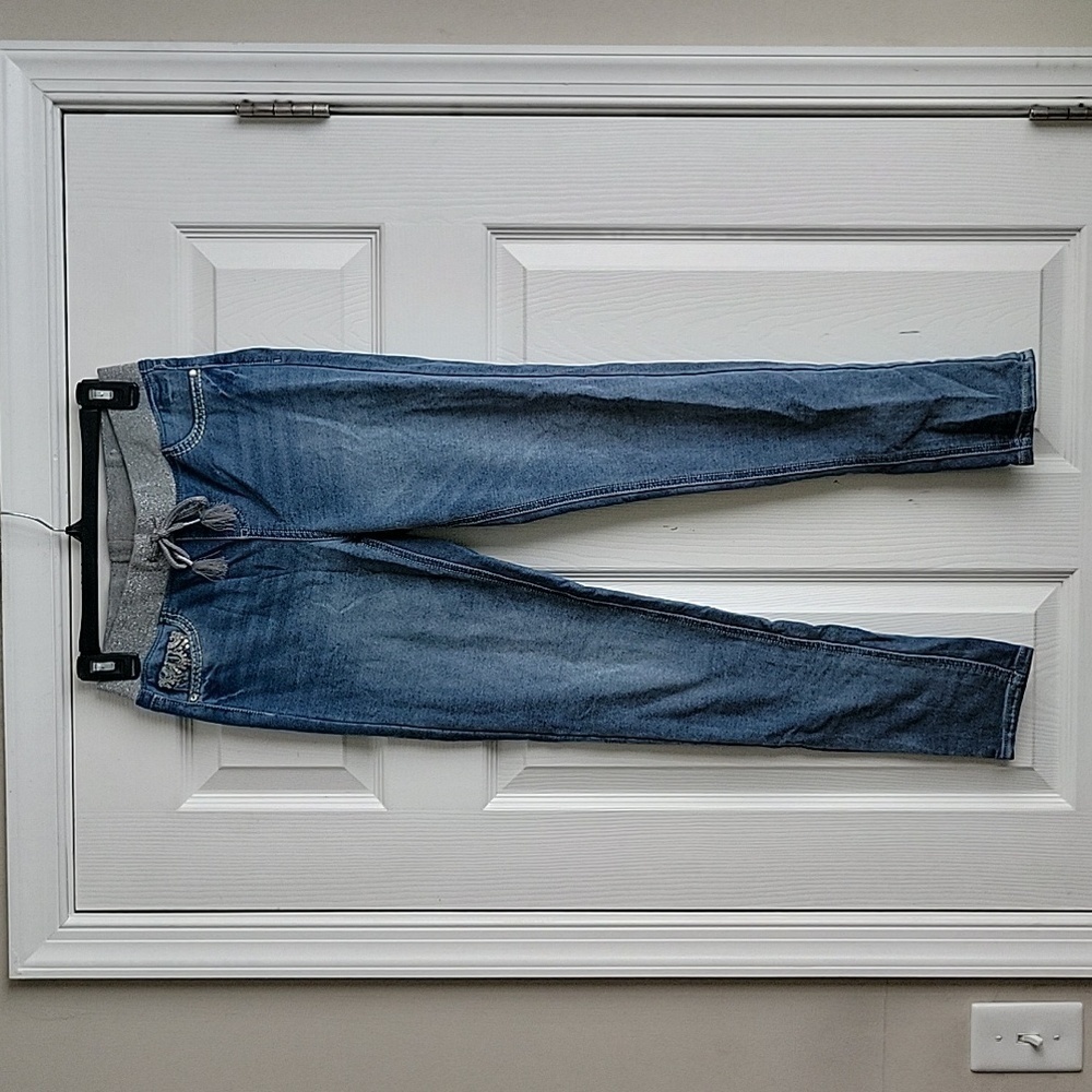 Justice Girl's Mid Rise Jeggings